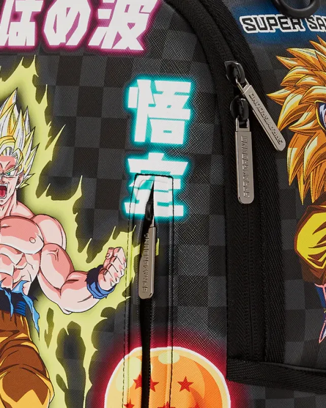BACKPACKS>SPRAYGROUND DRAGON BALL Z NEON TRIP BACKPACK (DLXV)