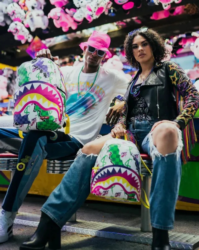 BACKPACKS>SPRAYGROUND DREAMY TECHNICOLOR BACKPACK (DLXV)