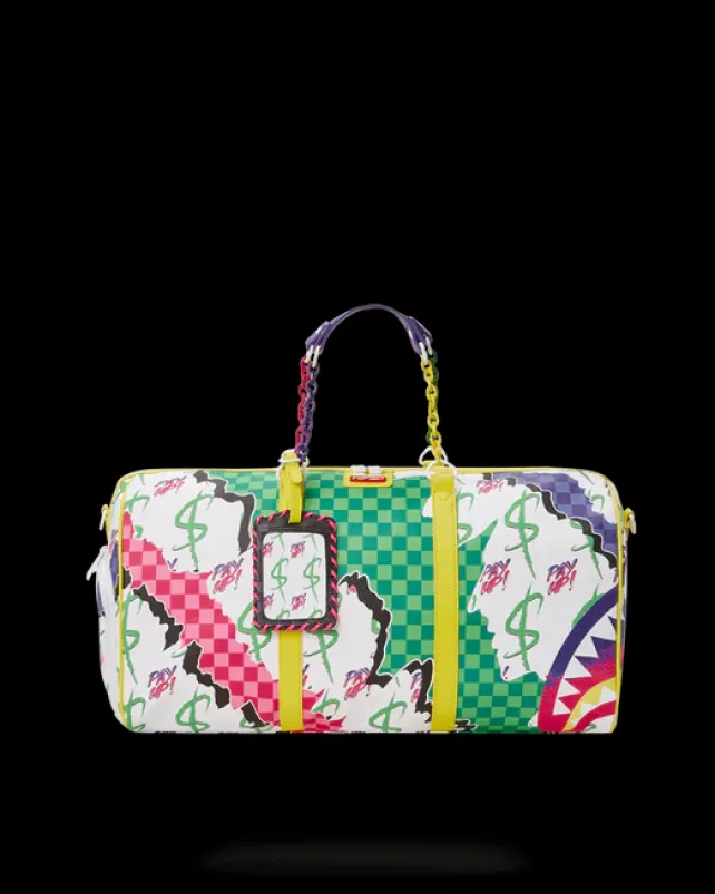 DUFFLES>SPRAYGROUND DREAMY TECHNICOLOR DUFFLE