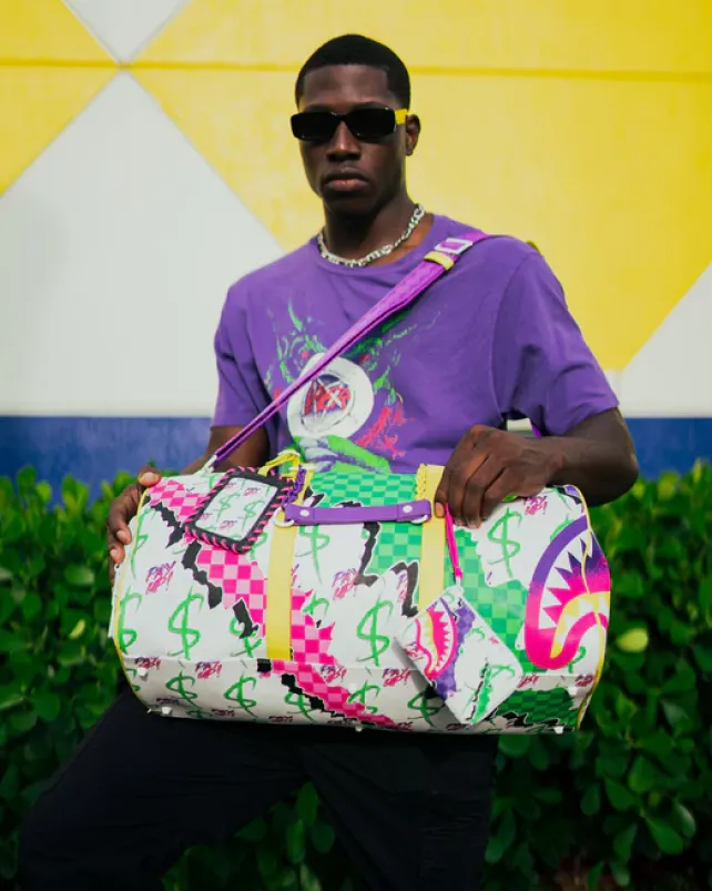 DUFFLES>SPRAYGROUND DREAMY TECHNICOLOR DUFFLE