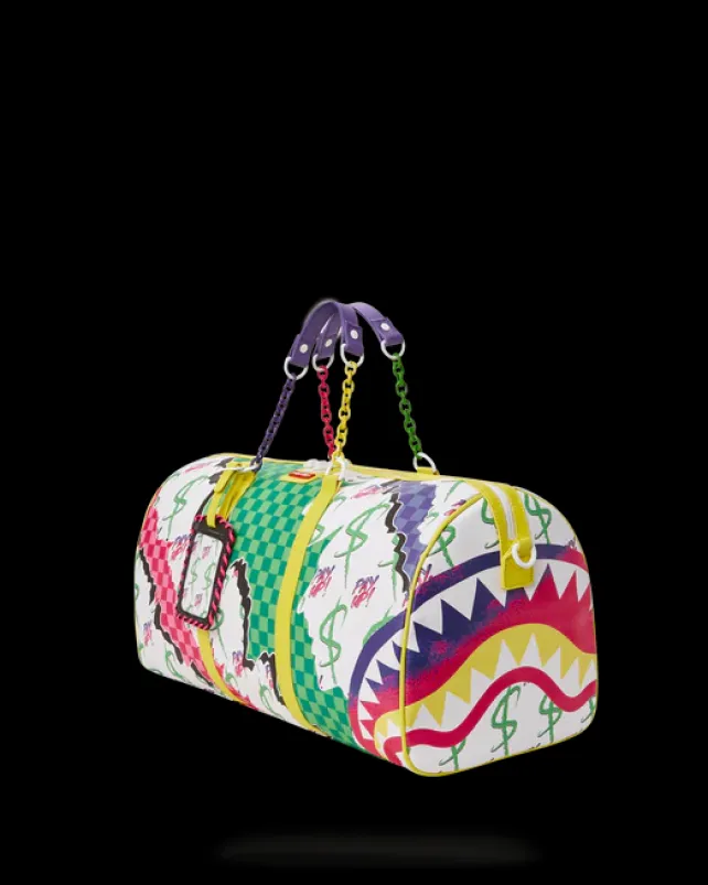 DUFFLES>SPRAYGROUND DREAMY TECHNICOLOR DUFFLE