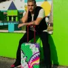 CARRY-ON LUGGAGE>SPRAYGROUND DREAMY TECHNICOLOR SHARKNAUTICS HARDSHELL CARRY-ON LUGGAGE
