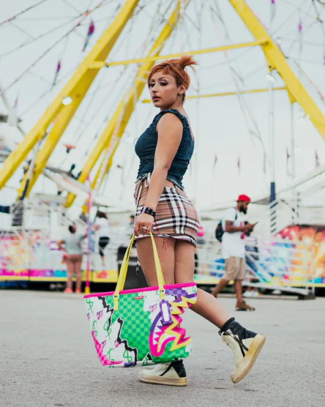 TOTES>SPRAYGROUND DREAMY TECHNICOLOR TOTE
