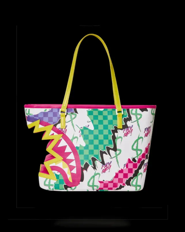 TOTES>SPRAYGROUND DREAMY TECHNICOLOR TOTE