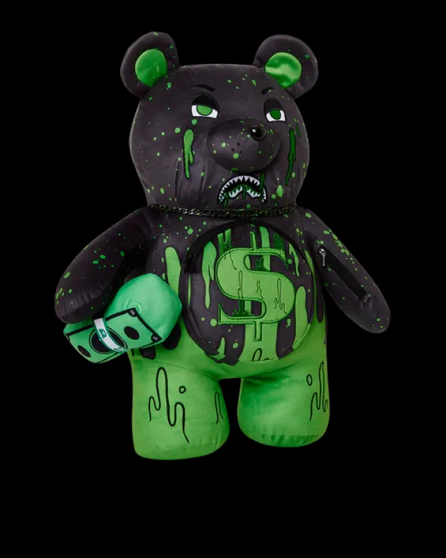 TEDDY BEAR BACKPACKS|BACKPACKS>SPRAYGROUND DRIP BEAR MONEYBEAR TEDDYBEAR BACKPACK