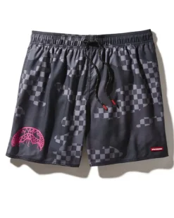 SWIMWEAR>SPRAYGROUND DRIP SHOTO SWIM TRUNKS