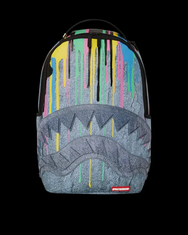 BACKPACKS>SPRAYGROUND DRIPPY STONE BACKPACK (DLXV)