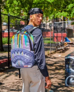 BACKPACKS>SPRAYGROUND DRIPPY STONE BACKPACK (DLXV)