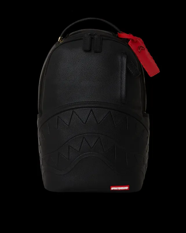 BACKPACKS>SPRAYGROUND EMBOSSED SHARK TRAVELER BACKPACK (DLXV)