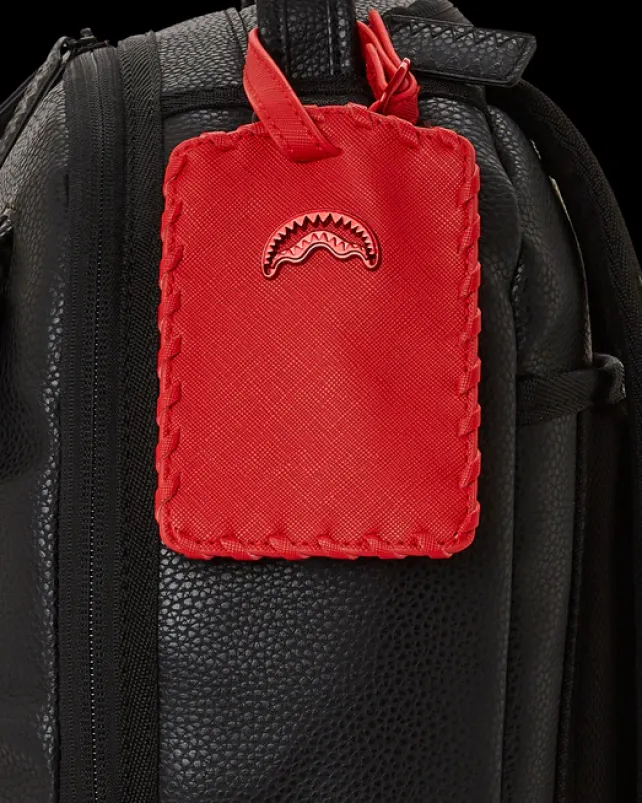 BACKPACKS>SPRAYGROUND EMBOSSED SHARK TRAVELER BACKPACK (DLXV)