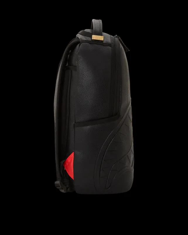 BACKPACKS>SPRAYGROUND EMBOSSED SHARK TRAVELER BACKPACK (DLXV)