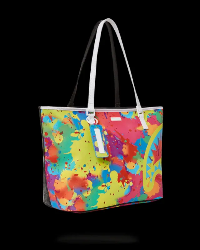 TOTES|HANDBAGS>SPRAYGROUND EUPHORIC DARKNESS TOTE