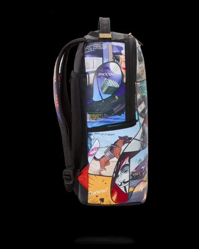 BACKPACKS>SPRAYGROUND EVERYDAY'S A MOVIE BACKPACK (DLXV)