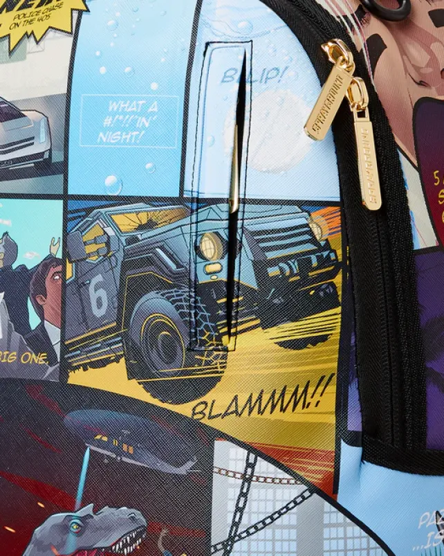 BACKPACKS>SPRAYGROUND EVERYDAY'S A MOVIE BACKPACK (DLXV)