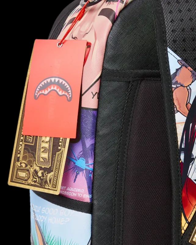 BACKPACKS>SPRAYGROUND EVERYDAY'S A MOVIE BACKPACK (DLXV)