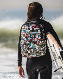 BACKPACKS>SPRAYGROUND EXIT ART COLLAB BACKPACK (DLXV)