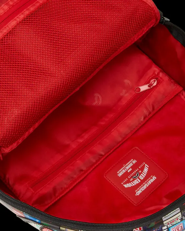 BACKPACKS>SPRAYGROUND EXIT ART COLLAB BACKPACK (DLXV)