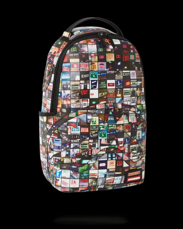 BACKPACKS>SPRAYGROUND EXIT ART COLLAB BACKPACK (DLXV)