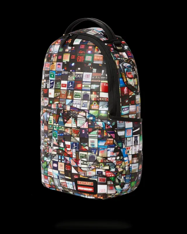 BACKPACKS>SPRAYGROUND EXIT ART COLLAB BACKPACK (DLXV)