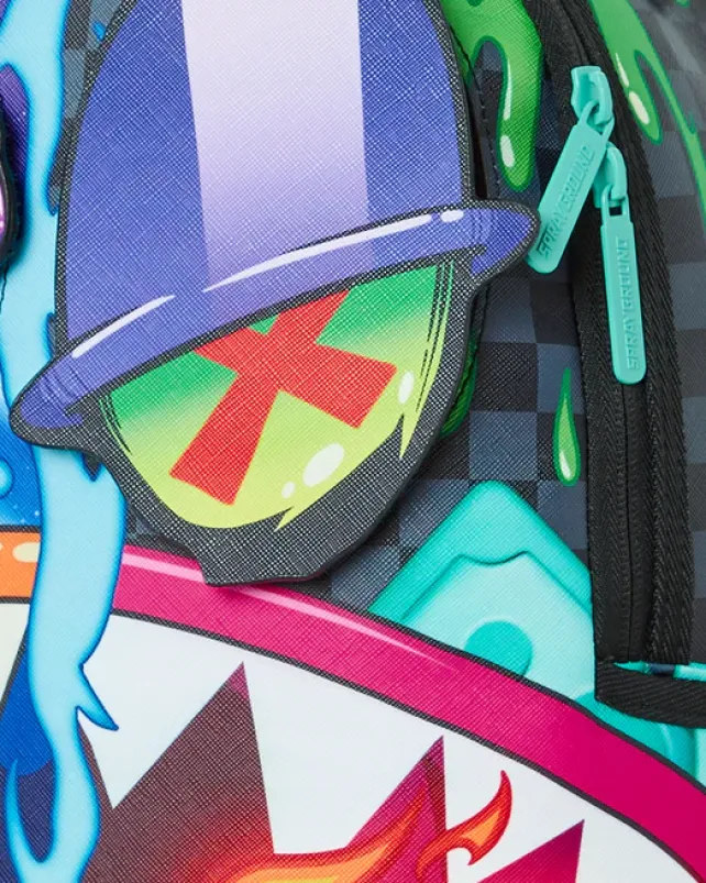 BACKPACKS>SPRAYGROUND EYEZ ON THE PRIZE BACKPACK (REMOVABLE VELCRO EYES)