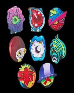 BACKPACKS>SPRAYGROUND EYEZ ON THE PRIZE BACKPACK (REMOVABLE VELCRO EYES)