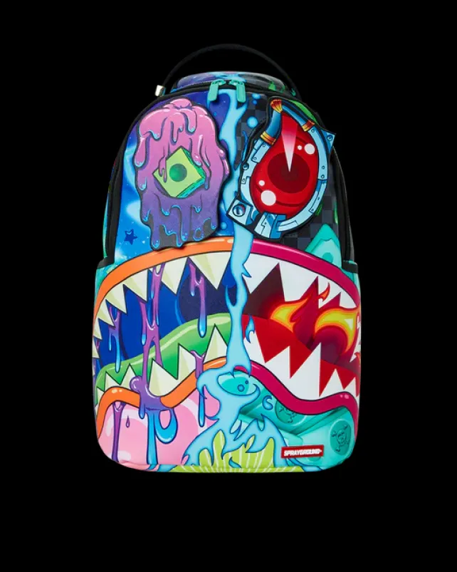 BACKPACKS>SPRAYGROUND EYEZ ON THE PRIZE BACKPACK (REMOVABLE VELCRO EYES)