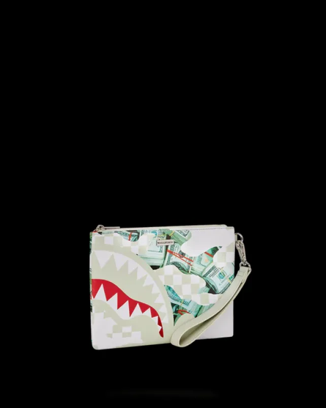 CROSSOVER CLUTCHES>SPRAYGROUND FEROCIOU$ CROSSOVER CLUTCH