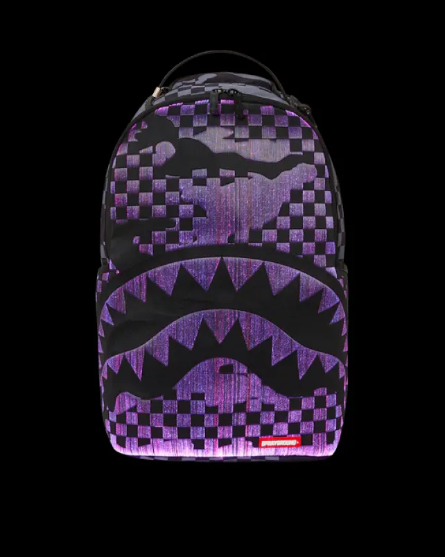 BACKPACKS>SPRAYGROUND FIBER OPTICS 3AM THE PARTY NEVER STOPS BACKPACK