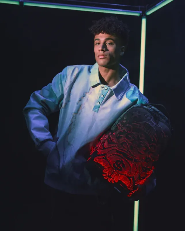 BACKPACKS>SPRAYGROUND FIBER OPTICS NEXT DIMENSION BACKPACK