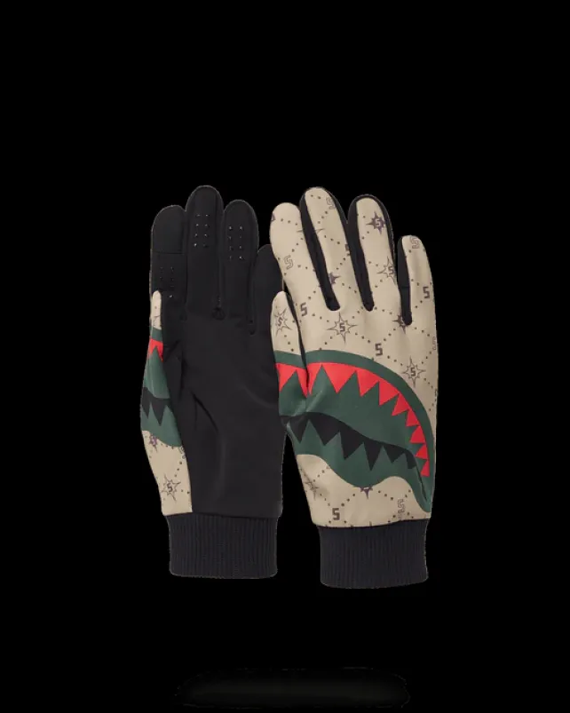 GLOVES|COLD WEATHER GEAR>SPRAYGROUND FIFTH AVENUE GLOVES