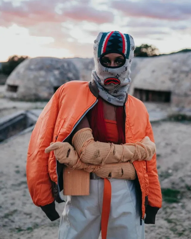 SKI MASKS|COLD WEATHER GEAR>SPRAYGROUND FIFTH AVENUE SKI MASK