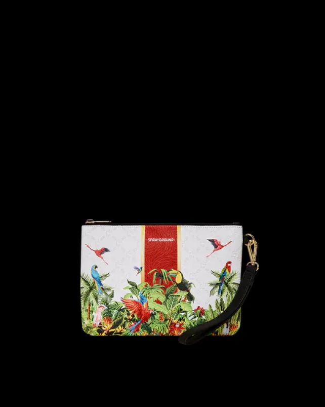 CROSSOVER CLUTCHES>SPRAYGROUND FLAWLESS FLIGHT CROSS-OVER CLUTCH