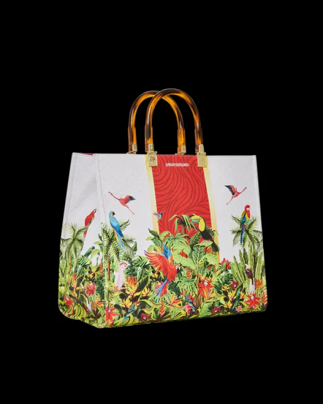TOTES|HANDBAGS>SPRAYGROUND FLAWLESS FLIGHT TORTUGA TOTE