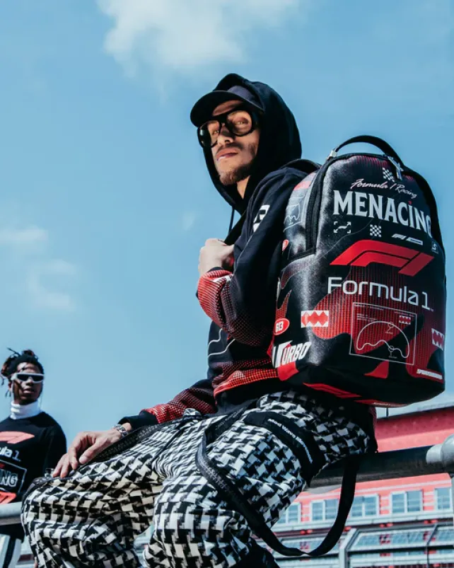 BACKPACKS>SPRAYGROUND FORMULA 1 MENACING BACKPACK (DLXV)