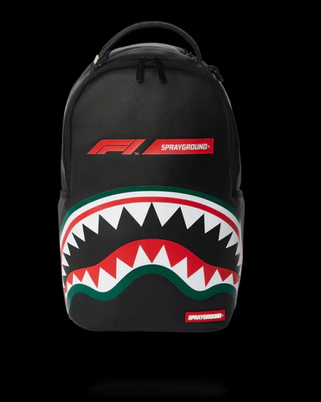 BACKPACKS>SPRAYGROUND FORMULA 1 OFFICIAL RACE TEAM BACKPACK (DLXV)