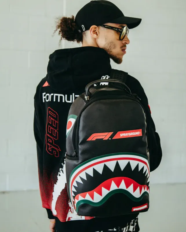 BACKPACKS>SPRAYGROUND FORMULA 1 OFFICIAL RACE TEAM BACKPACK (DLXV)