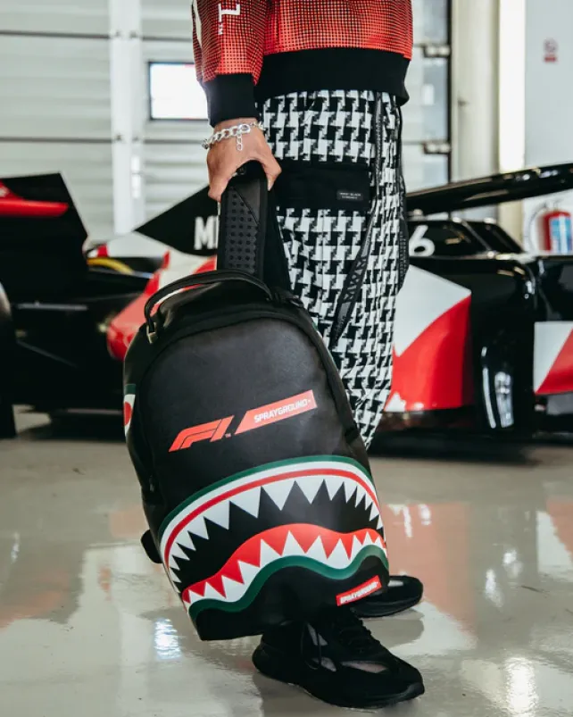 BACKPACKS>SPRAYGROUND FORMULA 1 OFFICIAL RACE TEAM BACKPACK (DLXV)