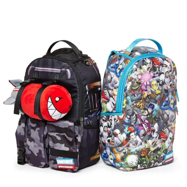 BACKPACKS>SPRAYGROUND FORTNITE BACK UP PLAN