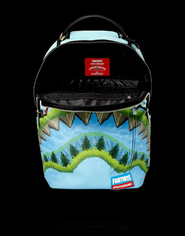 BACKPACKS>SPRAYGROUND FORTNITE SHARK ROYALE!