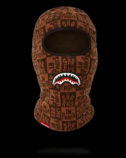 SKI MASKS|COLD WEATHER GEAR>SPRAYGROUND FRENZY SHARK SKI MASK