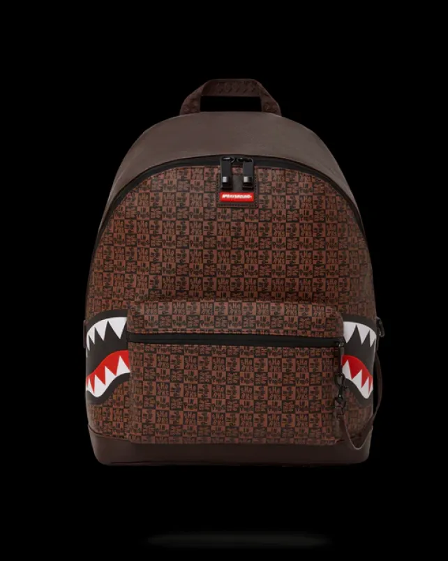 SAVAGES|BACKPACKS>SPRAYGROUND FRENZY SHARKS CHATEAU BACKPACK