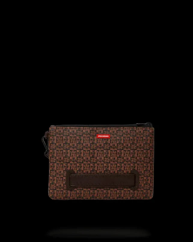 CROSSOVER CLUTCHES>SPRAYGROUND FRENZY SHARKS CROSSOVER CLUTCH