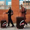 CARRY-ON LUGGAGE>SPRAYGROUND FRENZY SHARKS SHARKNAUTICS HARDSHELL CARRY-ON LUGGAGE