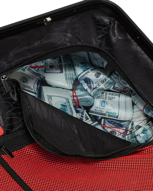 CARRY-ON LUGGAGE>SPRAYGROUND FRENZY SHARKS SHARKNAUTICS HARDSHELL CARRY-ON LUGGAGE