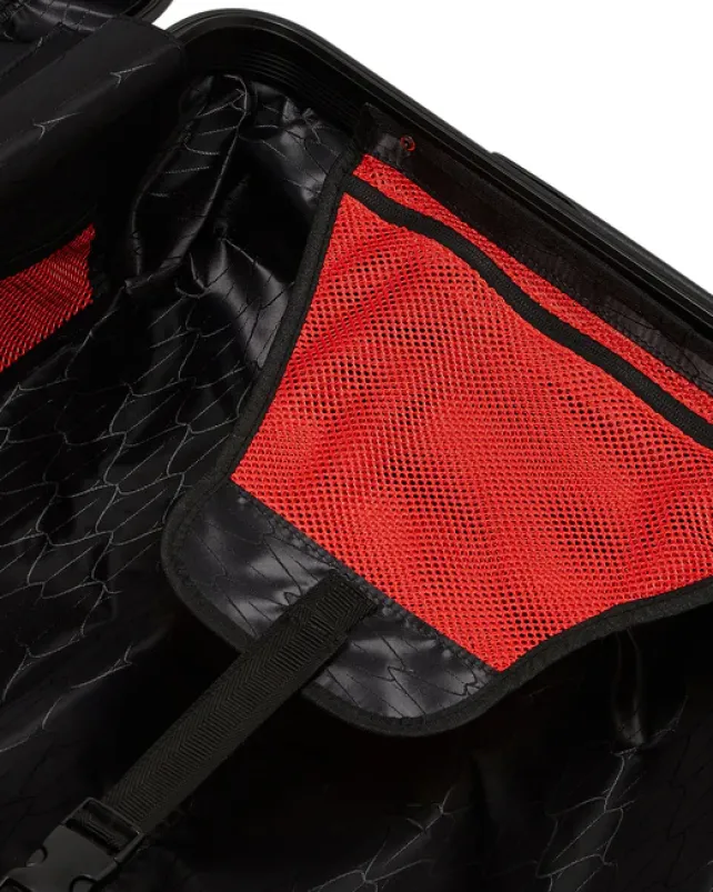 CARRY-ON LUGGAGE>SPRAYGROUND FRENZY SHARKS SHARKNAUTICS HARDSHELL CARRY-ON LUGGAGE