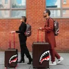 FULL-SIZE LUGGAGE>SPRAYGROUND FRENZY SHARKS SHARKNAUTICS HARDSHELL FULL-SIZE LUGGAGE