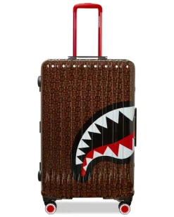 FULL-SIZE LUGGAGE>SPRAYGROUND FRENZY SHARKS SHARKNAUTICS HARDSHELL FULL-SIZE LUGGAGE