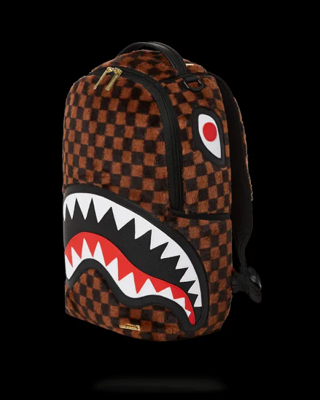 BACKPACKS>SPRAYGROUND FURRR SHARKS IN PARIS BACKPACK (DLXV)