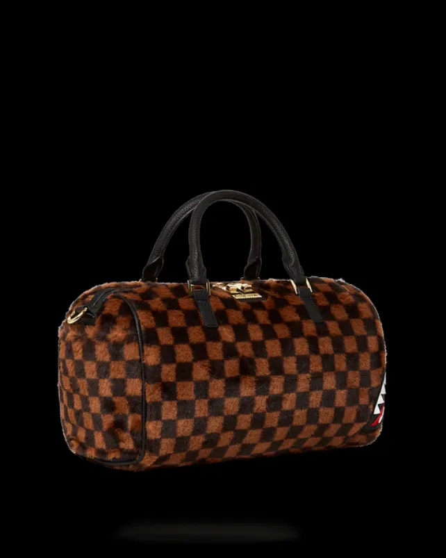 DUFFLES>SPRAYGROUND FURRR SHARKS IN PARIS MINI DUFFLE