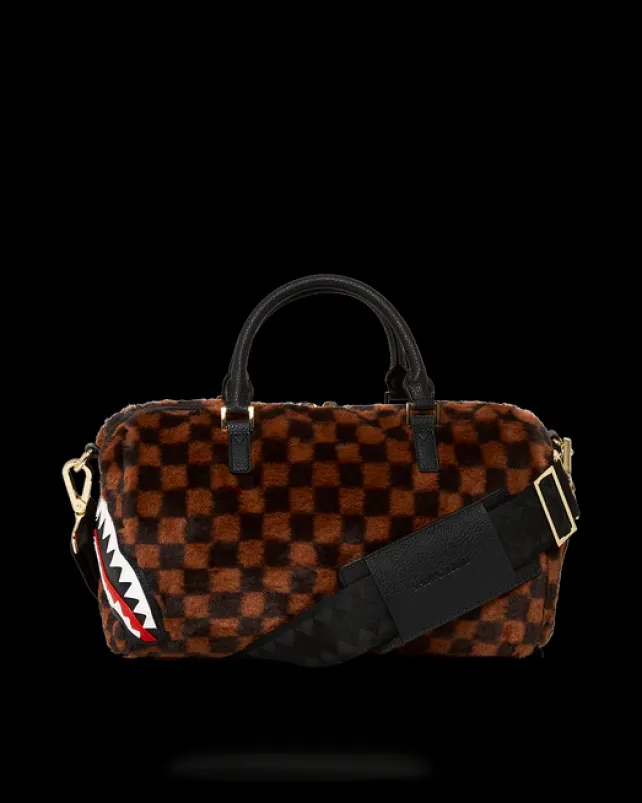 DUFFLES>SPRAYGROUND FURRR SHARKS IN PARIS MINI DUFFLE